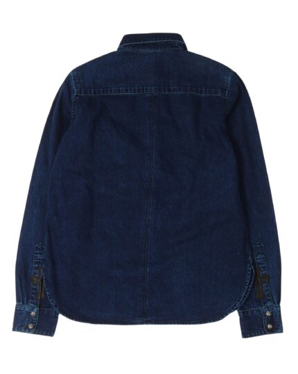 Cross Patch Denim Shirt(back side)