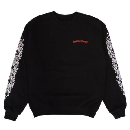 Matty Boy Chomper Flower Crewneck Chrome Hearts Sweatshirt (front side)