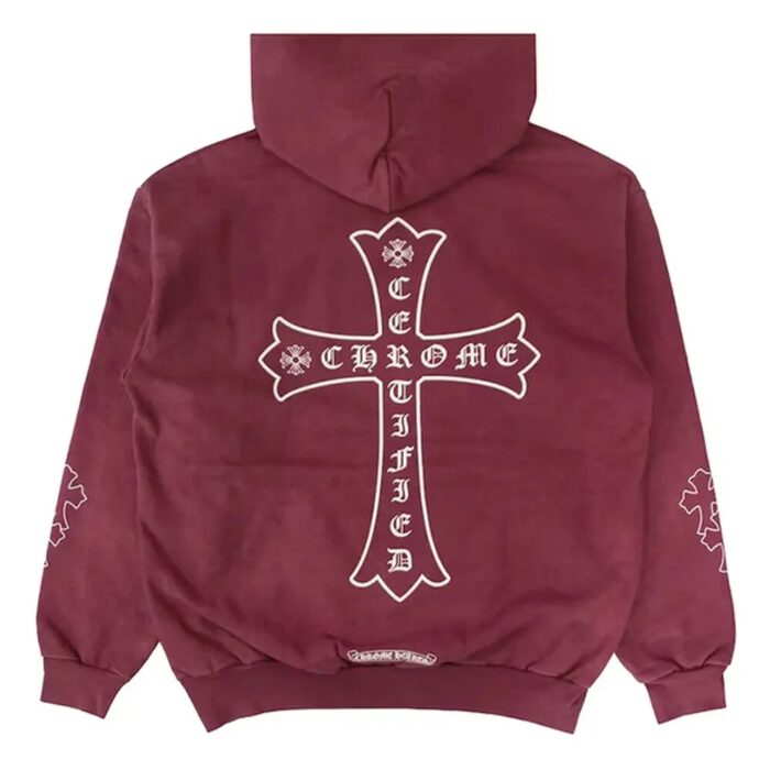 chrome hearts blue hoodie 8 image