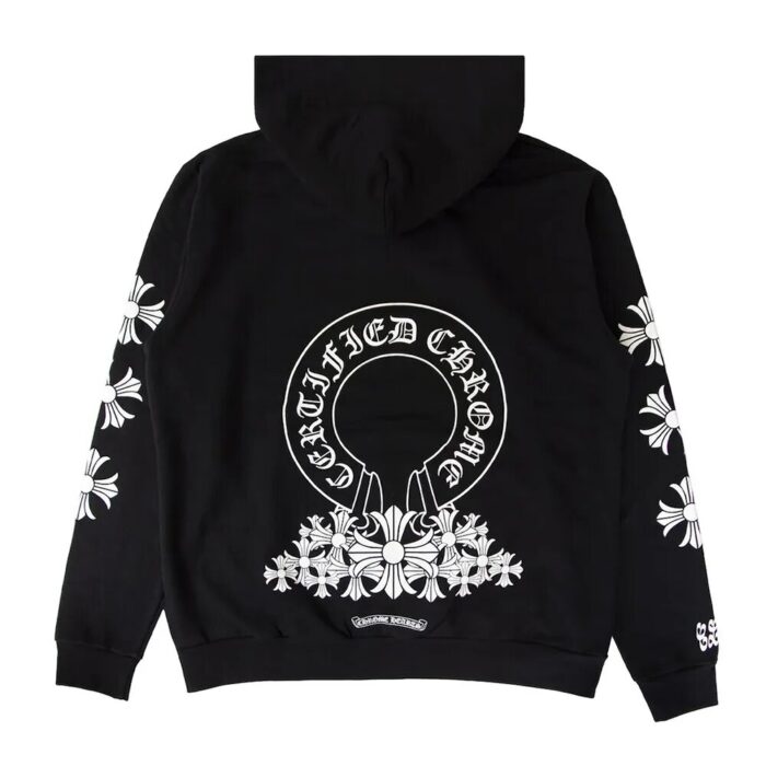 chrome hearts blue hoodie 3 image