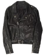 Chrome Hearts Cross Patch Leather SLUFF Jacket (front side jacket)