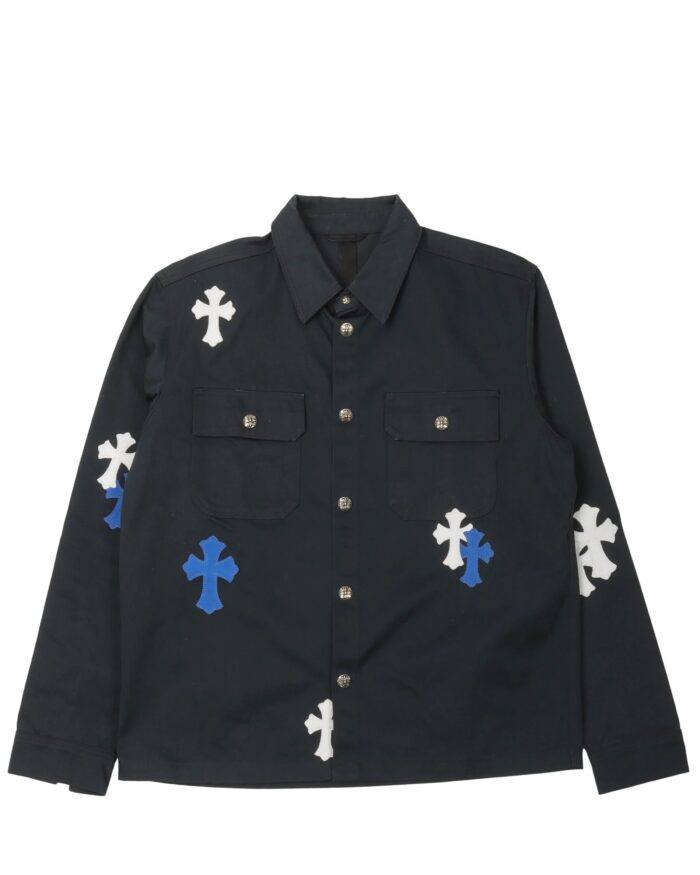 Cross Patch Work Shirt (frint side)