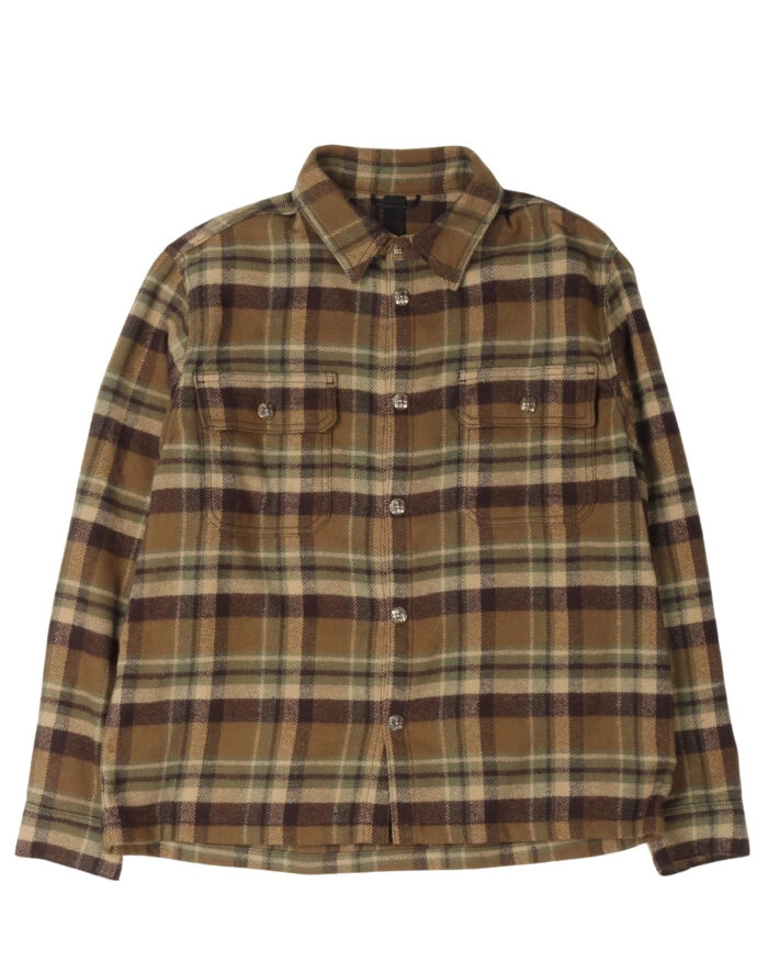 Chrome Hearts Plaid Flannel Shirt ( fron