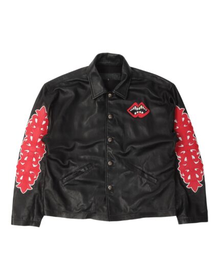 Chrome Hearts Matty Boy Leather Chomper Blouson (front side jacket)