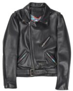 Chrome Hearts Robert Mapplethorpe Leather Moto Jacket (front side jacket 2)