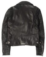 Chrome Hearts Cross Patch Leather SLUFF Jacket (back side jacke