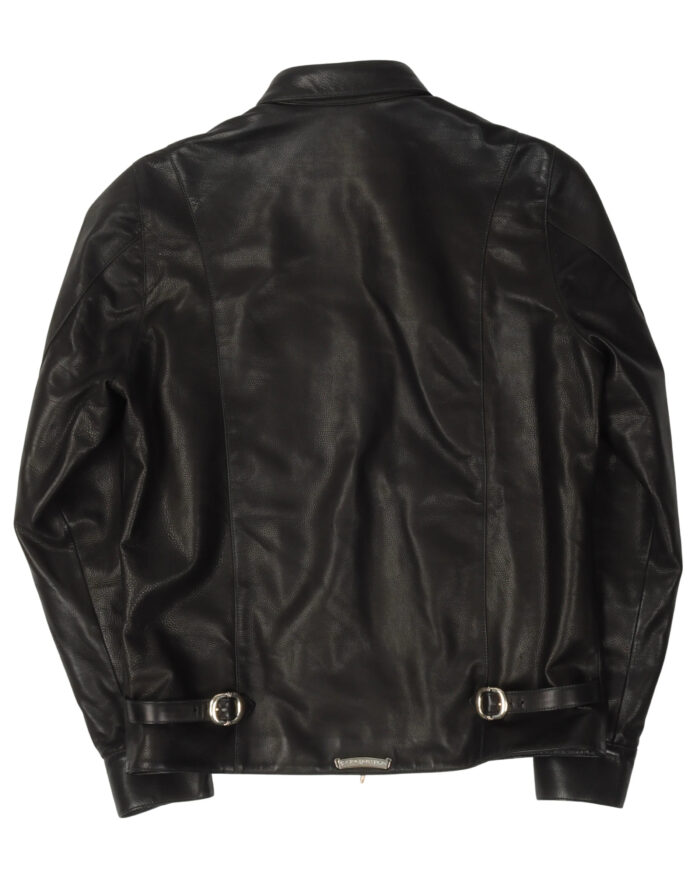 Chrome Hearts Leather Jacket(back side)