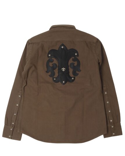 Chrome Hearts Fleur Back Patch Shirt( back side)