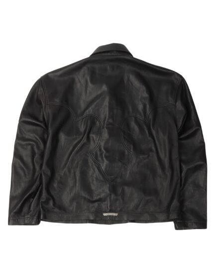 Chrome Hearts Matty Boy Leather Chomper Blouson (back side jacket)