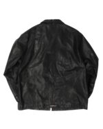 Chrome Hearts Hermes Lined Leather Fleur Patch Blouson (back side jacket)