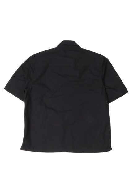 Chrome Hearts Nylon and Leather Zipper Shirt ( back side)