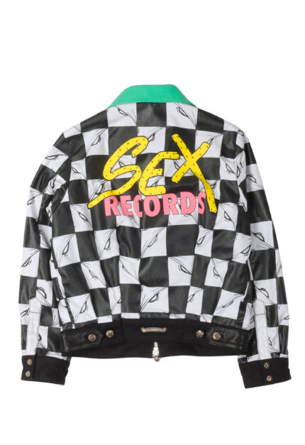 Chrome Hearts 1 of 1 Matty Boy Sex Records 99 Eyes Jacket (back side jacket)