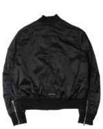 Chrome Hearts Silk-Lined Cross Patch Bomber Jacket (back side jacket)