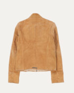 Chrome Hearts Suede Zip Jacket (back side jacket)