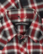 Chrome Hearts Cross Patch Western Flannel Shirt (logo chip)