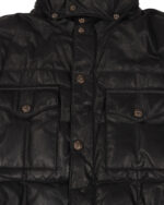 Chrome Hearts Leather Puffer Down Jacket (2 pocket)